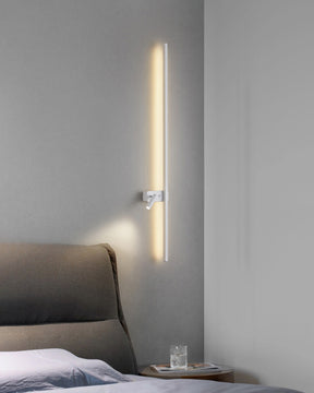 WOMO Switchable Long Linear Wall Sconce with Spotlight-WM6068