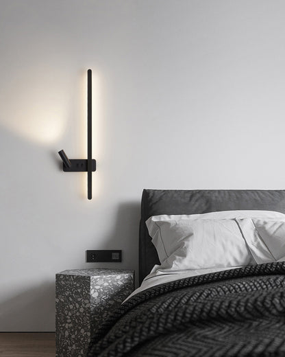 WOMO Switchable Long Linear Wall Sconce with Spotlight-WM6068