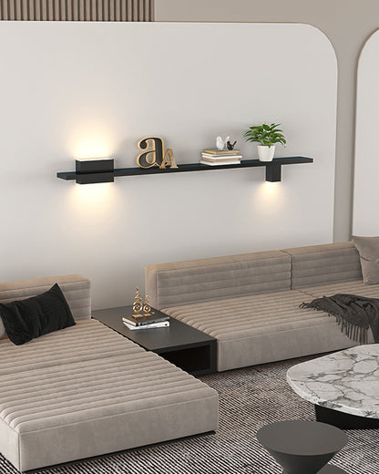 WOMO Long Linear Wall Sconce with Shelf-WM6072