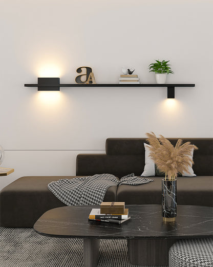 WOMO Long Linear Wall Sconce with Shelf-WM6072