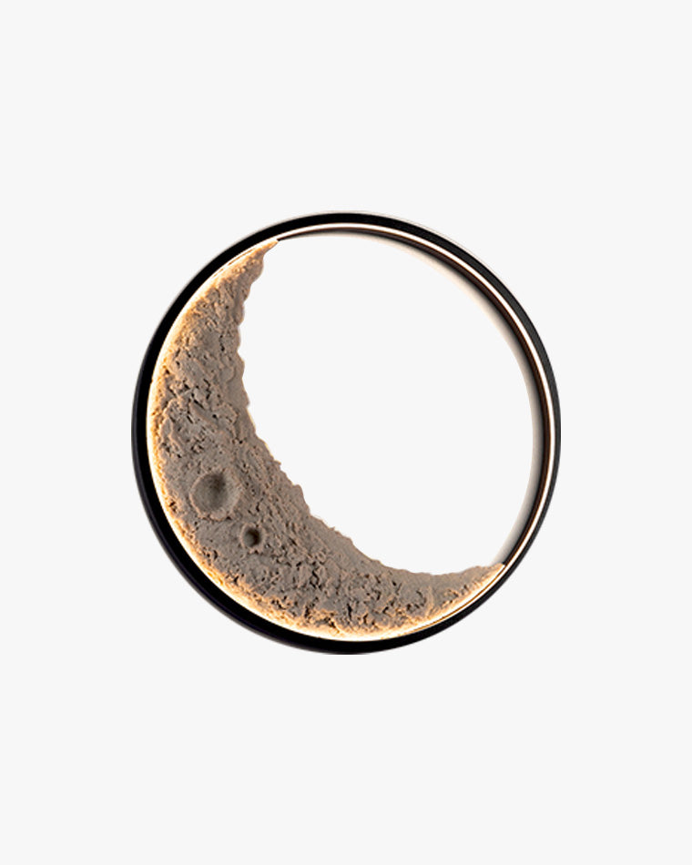 WOMO Moon Accent Wall Sconce-WM6073