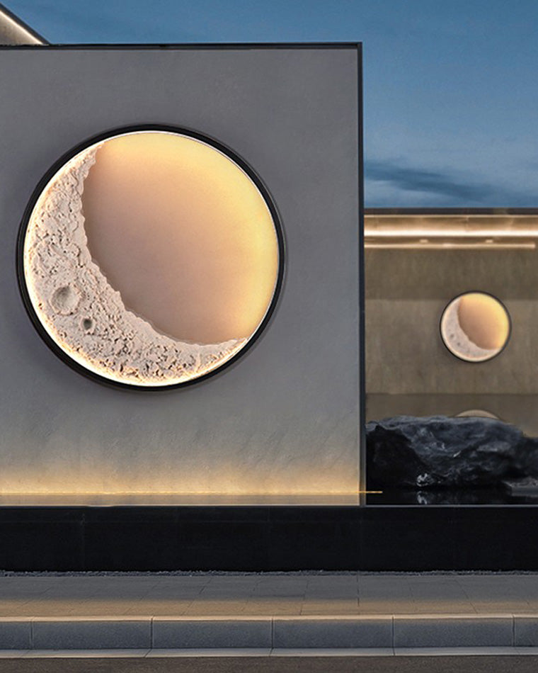 WOMO Moon Accent Wall Sconce-WM6073