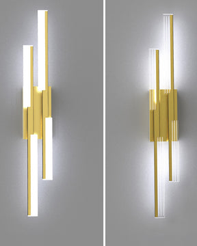 WOMO Double bar Led Wall Sconce-WM6076