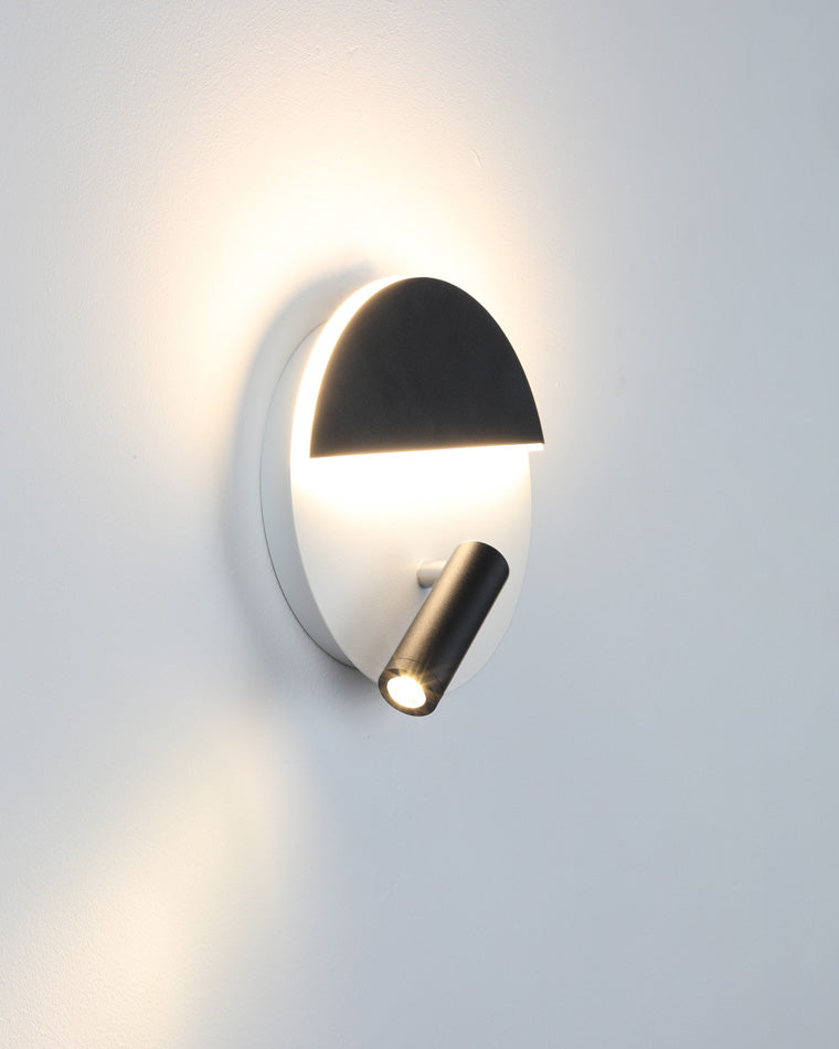 WOMO Round/Square Wall Sconce with Spotlight-WM6081