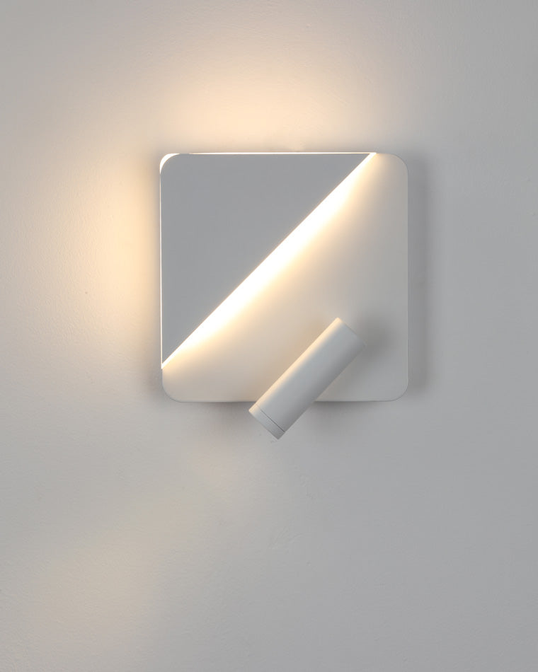 WOMO Round/Square Wall Sconce with Spotlight-WM6081