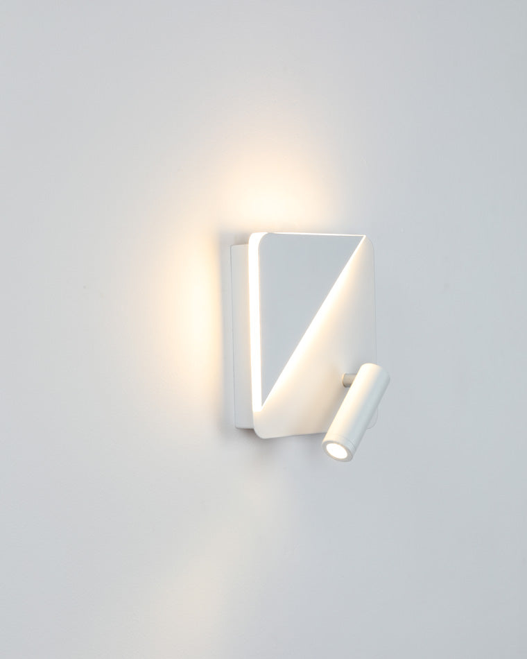 WOMO Round/Square Wall Sconce with Spotlight-WM6081