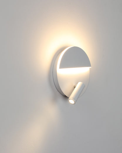 WOMO Round/Square Wall Sconce with Spotlight-WM6081