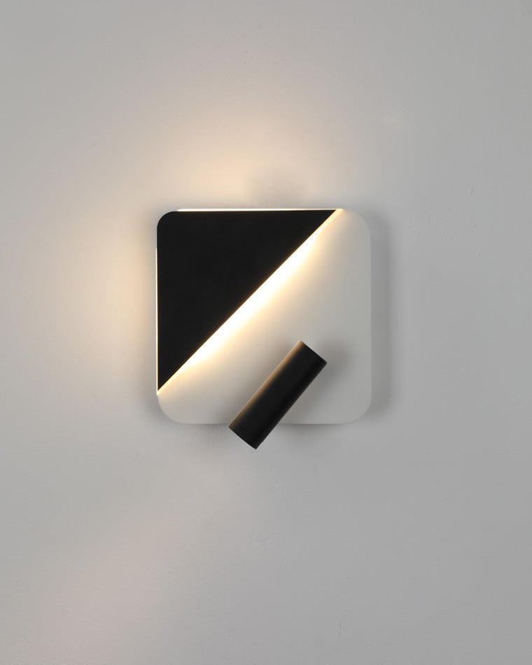 WOMO Round/Square Wall Sconce with Spotlight-WM6081