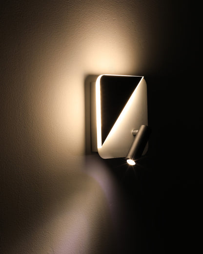 WOMO Round/Square Wall Sconce with Spotlight-WM6081