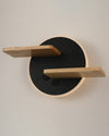 WOMO Round Accent Wall Sconce with Shelf, Switch and USB-WM6084 thumbnail
