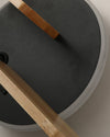 WOMO Round Accent Wall Sconce with Shelf, Switch and USB-WM6084 thumbnail