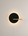WOMO Round Accent Wall Sconce with Shelf, Switch and USB-WM6084 thumbnail
