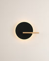 WOMO Round Accent Wall Sconce with Shelf, Switch and USB-WM6084 thumbnail