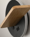 WOMO Round Accent Wall Sconce with Shelf, Switch and USB-WM6084 thumbnail