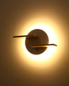 WOMO Round Accent Wall Sconce with Shelf, Switch and USB-WM6084 thumbnail