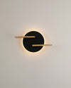WOMO Round Accent Wall Sconce with Shelf, Switch and USB-WM6084 thumbnail
