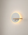 WOMO Round Accent Wall Sconce with Shelf, Switch and USB-WM6084 thumbnail