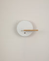 WOMO Round Accent Wall Sconce with Shelf, Switch and USB-WM6084 thumbnail