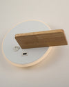 WOMO Round Accent Wall Sconce with Shelf, Switch and USB-WM6084 thumbnail