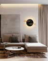 WOMO Round Accent Wall Sconce with Shelf, Switch and USB-WM6084 thumbnail