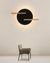 WOMO Round Accent Wall Sconce with Shelf, Switch and USB-WM6084 thumbnail