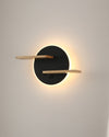 WOMO Round Accent Wall Sconce with Shelf, Switch and USB-WM6084 thumbnail