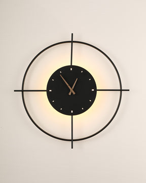 WOMO Wall Clock with Led Light-WM6085