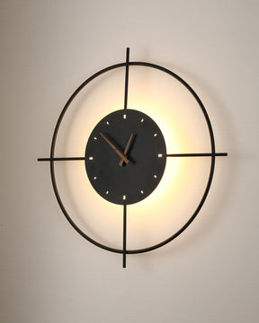 WOMO Wall Clock with Led Light-WM6085