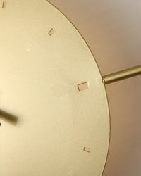 WOMO Wall Clock with Led Light-WM6085