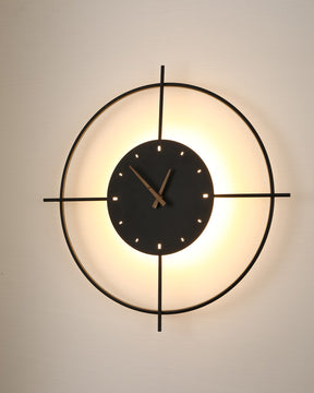 WOMO Wall Clock with Led Light-WM6085