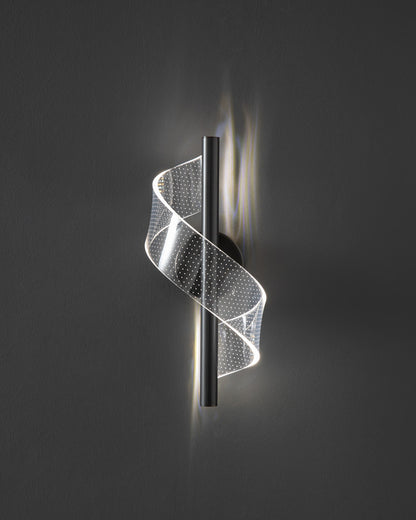 WOMO Ribben Brass Wall Sconce-WM6092