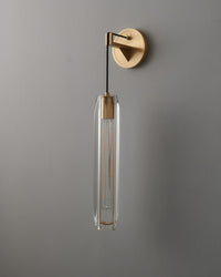 WOMO Hanging Crystal Wall Sconce-WM6094