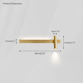 WOMO Adjustable Linear Wall Spotlight-WM6007