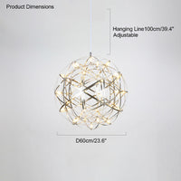 WOMO Starry Globe Chandelier-WM2091