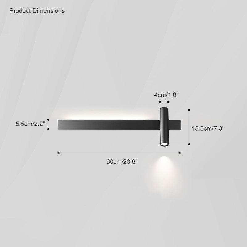 WOMO Adjustable Linear Wall Spotlight-WM6007