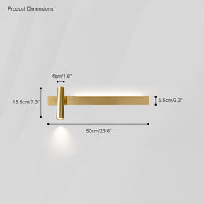 WOMO Adjustable Linear Wall Spotlight-WM6007