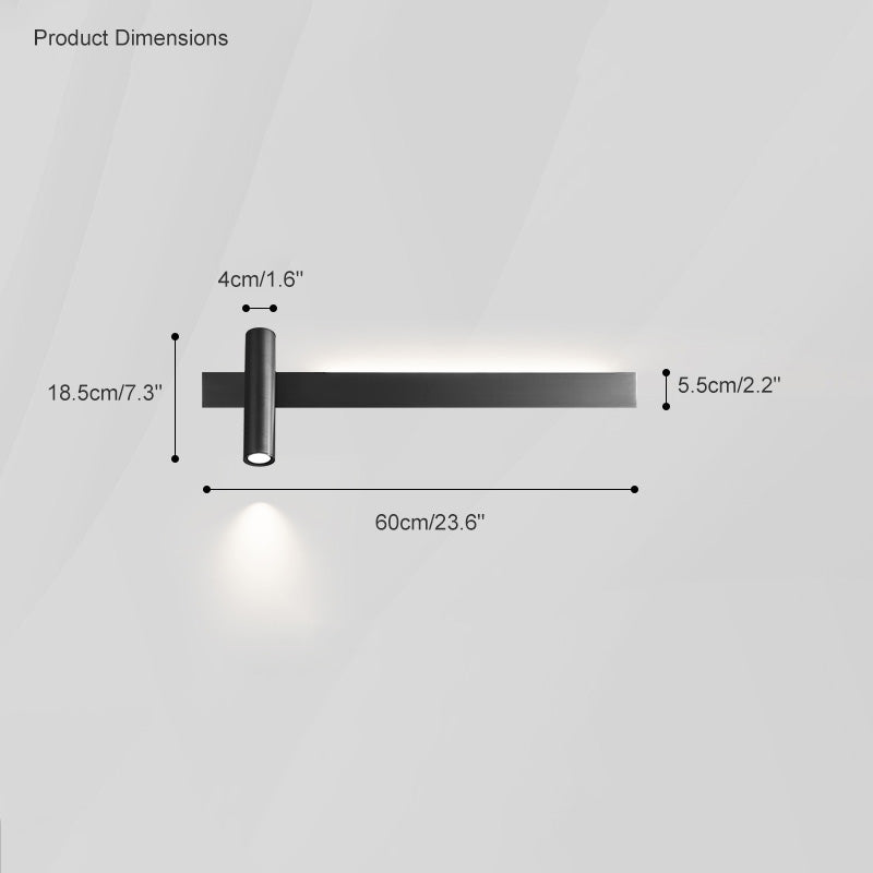 WOMO Adjustable Linear Wall Spotlight-WM6007