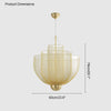 WOMO Mesh Uplight Vaulted Ceiling Pendant Chandelier-WM2069 thumbnail