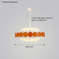 WOMO Scandi Scalloped Round Chandelier-WM2140