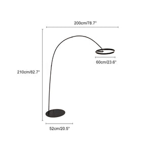 WOMO Circular Arc Floor Lamp-WM7006