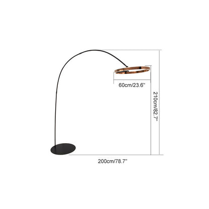 WOMO Circular Arc Floor Lamp-WM7006