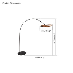 WOMO Circular Arc Floor Lamp-WM7006