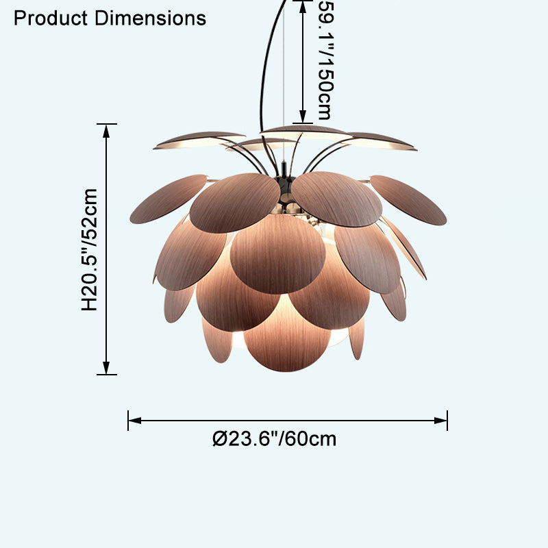 WOMO Pinecone Pendant Light-WM2388