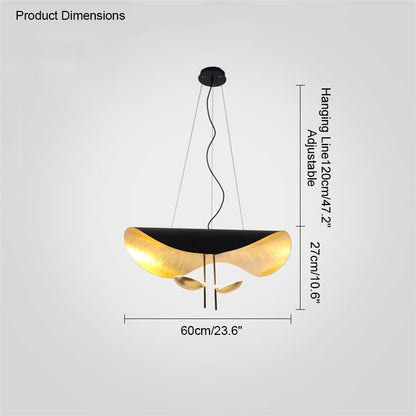 WOMO Goldleaf Pendant Light-WM2088