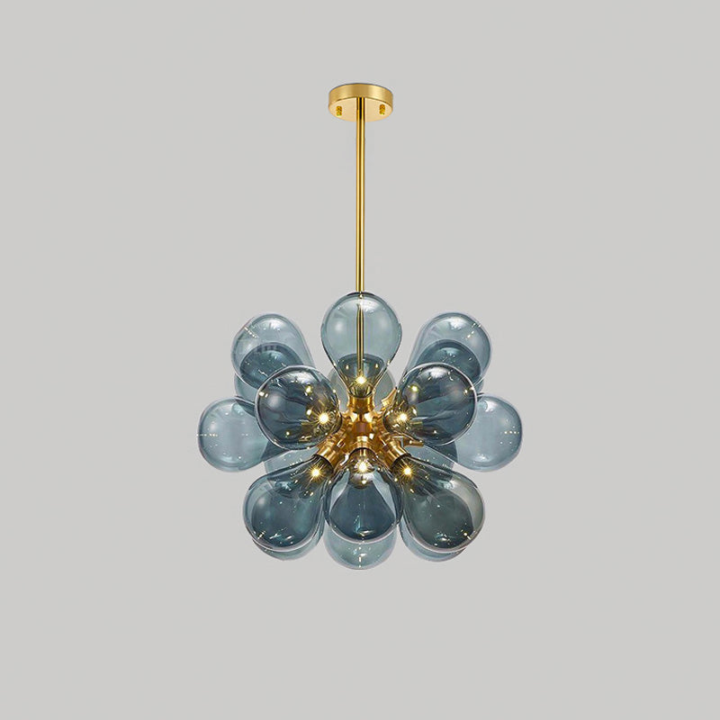 WOMO 18 Bubbles Glass Chandelier-WM2051