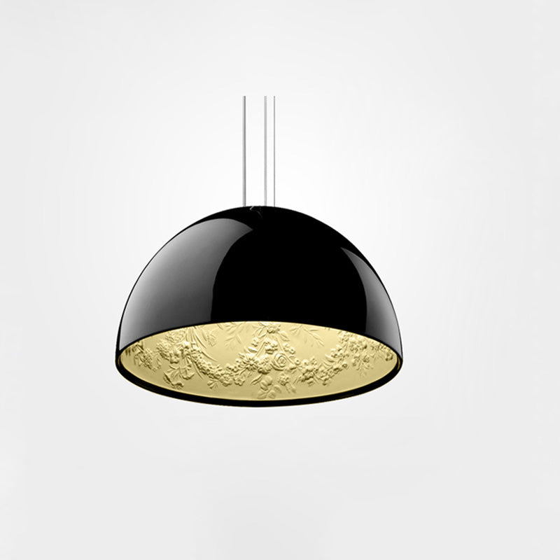 WOMO Embossed Dome Pendant Light-WM2047