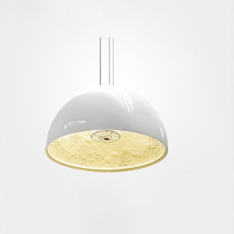 WOMO Embossed Dome Pendant Light-WM2047