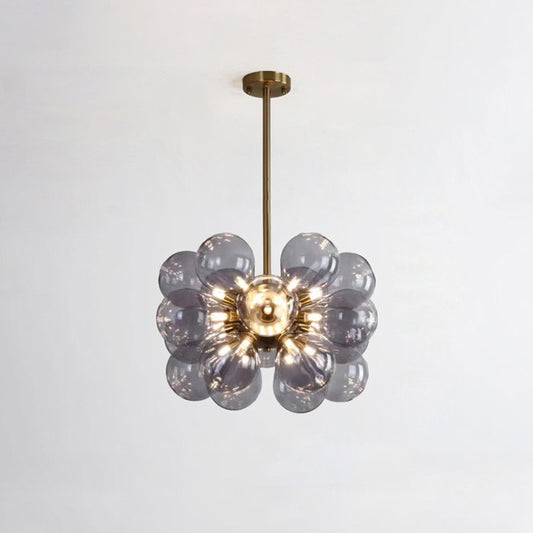 WOMO 18 Bubbles Glass Chandelier-WM2051