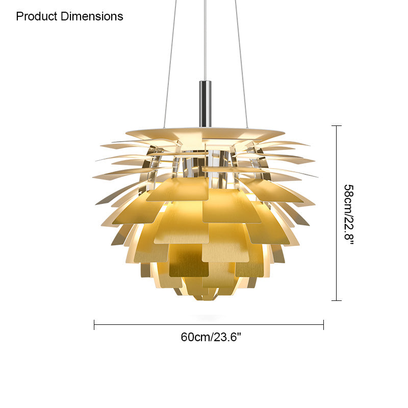 WOMO Pinecone Chandelier-WM2094