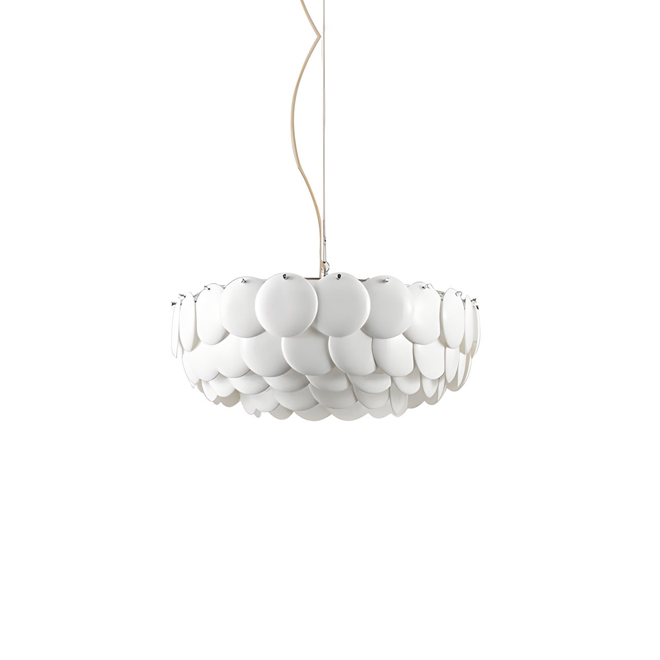 WOMO Mid Century Modern Drum Chandelier-WM3228